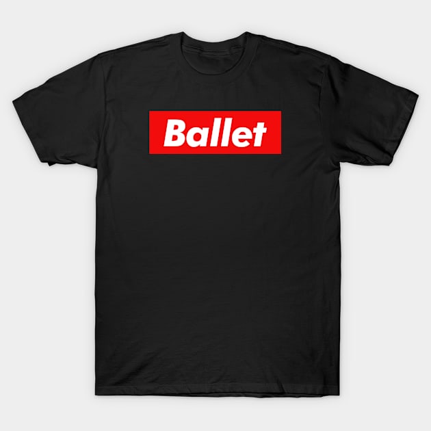 Ballet T-Shirt by monkeyflip